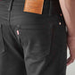 Men's 511 Black Slim Fit Mid Rise Jeans - Detail View