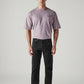 Men's 505 Black Straight Fit Mid Rise Jeans - Front View