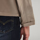 Men's Solid Regular Fit Jacket - Detail View