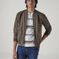 Men's Solid Regular Fit Jacket - Styleshot View