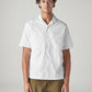 Men's Solid Loose Fit Poplin Shirt - Front View