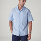 Men's Striped Loose Fit Poplin Shirt - Styleshot View