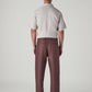Men's Authentic Relaxed Fit Mid Rise Linen Chinos - Back View