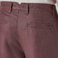 Men's Authentic Relaxed Fit Mid Rise Linen Chinos - Detail View