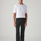Men's Black Relaxed Straight Fit Mid Rise Chinos - c212c3de-f25f-4a15-a5ba-3228400b1aef View