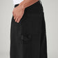Men's Black Extra Baggy Loose Fit Mid Rise Jeans - 2893b6a8-d76c-4545-addb-82126bf29a10 View