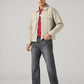 Men's Solid Relaxed Fit Shacket - Full View