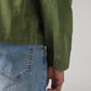 Men's Solid Relaxed Fit Shacket - Detail View