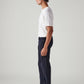 Men's 505 Navy Straight Fit Mid Rise Chinos - Side View