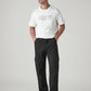 Men's 568 Black Loose Fit Mid Rise Cargos - Styleshot View