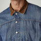 Men's Solid Regular Fit Trucker Jacket - Detail View