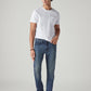 Men's 527 Blue Bootcut Fit Mid Rise Redloop Jeans - Styleshot View