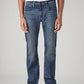 Men's 527 Blue Bootcut Fit Mid Rise Redloop Jeans - Front View