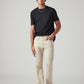 Men's 513 Beige Slim Straight Fit Mid Rise Chinos - Styleshot View