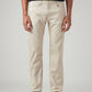Men's 513 Beige Slim Straight Fit Mid Rise Chinos - Front View