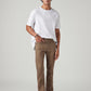Men's 513 Brown Slim Straight Fit Mid Rise Chinos - Styleshot View