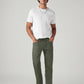 Men's 513 Olive Slim Straight Fit Mid Rise Jeans - Styleshot View