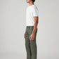Men's 513 Olive Slim Straight Fit Mid Rise Jeans - Side View