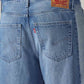 Men's 568 Light Indigo Loose Fit Mid Rise Jeans - Detail View