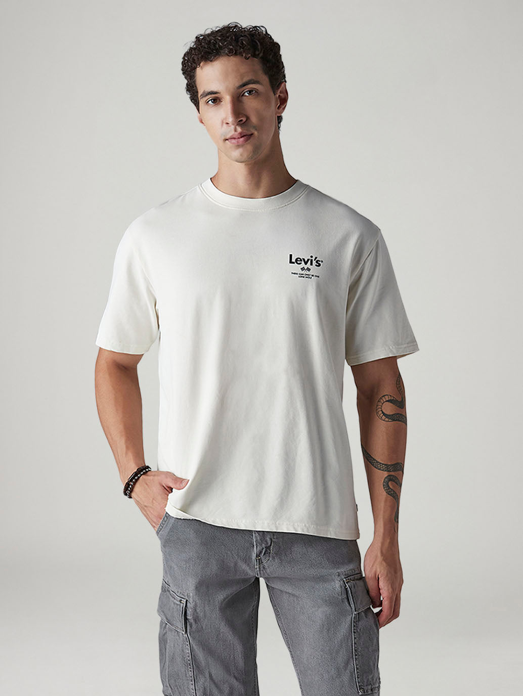 Men's Graphic Print Regular Fit T-Shirt