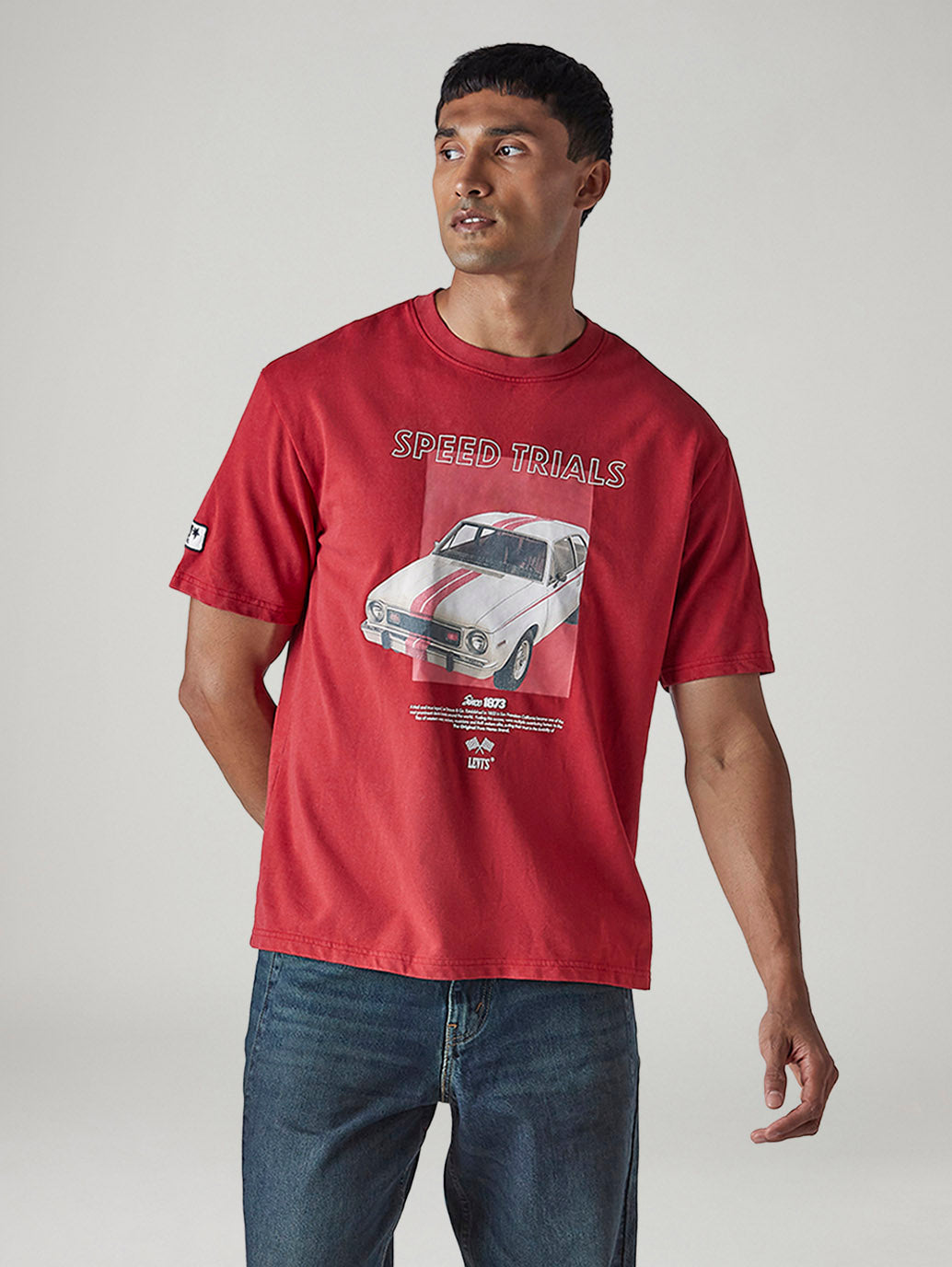Men's Graphic Print Regular Fit T-Shirt