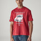Men's Graphic Print Regular Fit T-Shirt - Front View
