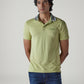 Men's Colorblock Pique Tech Polo T-Shirt - Styleshot View