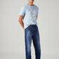 Men's 511 Blue Slim Fit Mid Rise Jeans - Styleshot View
