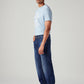 Men's 511 Blue Slim Fit Mid Rise Jeans - Side View