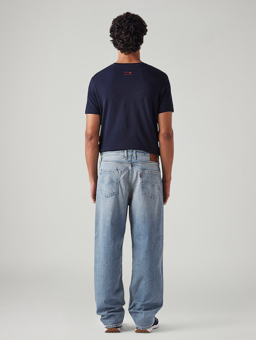 Men's 511 Light Blue Slim Fit Mid Rise Jeans - Back View