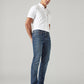 Men's 568 Dark Blue Loose Fit Mid Rise Jeans - Styleshot View