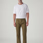Men's 505 Olive Straight Fit Mid Rise Chinos - Front View
