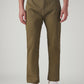 Men's 505 Olive Straight Fit Mid Rise Chinos - Front View