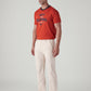 Men's 505 Off White Straight Fit Mid Rise Chinos - Side View