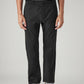 Men's 505 Black Straight Fit Mid Rise Chinos - Front View