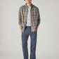 Men's 505 Blue Straight Fit Mid Rise Chinos - Styleshot View