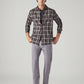 Men's 505 Grey Straight Fit Mid Rise Chinos - Styleshot View