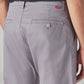 Men's 505 Grey Straight Fit Mid Rise Chinos - 20 View