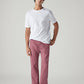 Men's 505 Mauve Straight Fit Mid Rise Chinos - Styleshot View