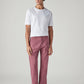 Men's 505 Mauve Straight Fit Mid Rise Chinos - Front View