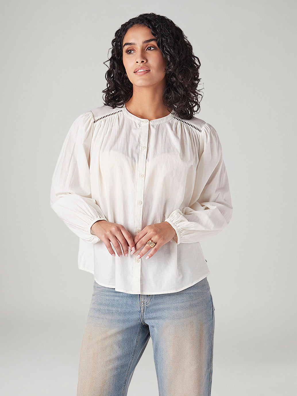 Women's Solid Relaxed Fit Top