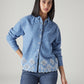 Women's Embroidered Relaxed Fit Shirt - Styleshot View