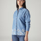 Women's Embroidered Relaxed Fit Shirt - Side View