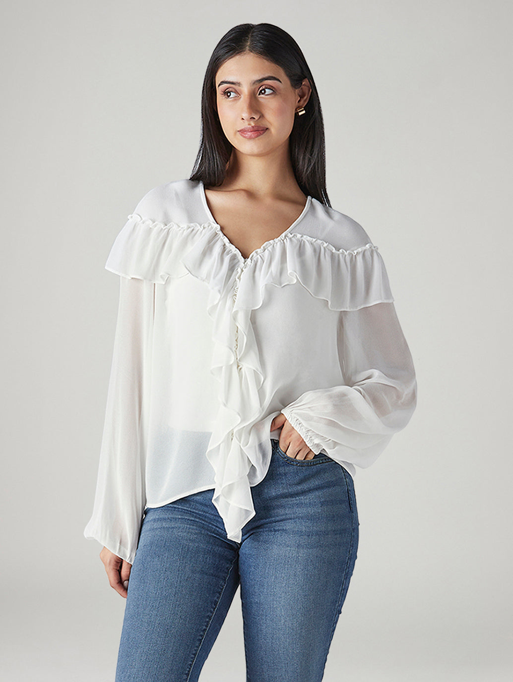Women's Solid Regular Fit Top