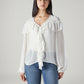 Women's Solid Regular Fit Top - Front View