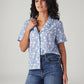 Women's Floral Regular Fit Shirt - Styleshot View