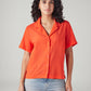 Women's Solid Regular Fit Shirt - Front View