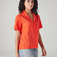 Women's Solid Regular Fit Shirt - Side View