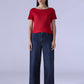Women's Redloop Baggy Fit High Rise Cinched Jeans - Front View