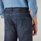 Men's Dark Blue Relaxed Straight Fit Mid Rise Commuter Jeans - 20 View